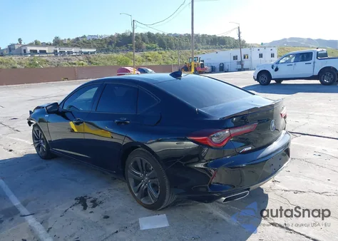 2021 Acura Tlx A-Spec Package из США, поврежденный, VIN 19UUB5F53MA000118